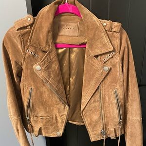 Blank NYC Suede Moto Jacket XS